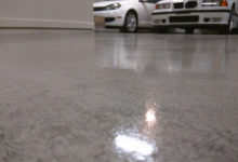 Thumbnail - garage floor epoxy coatings - view from floor