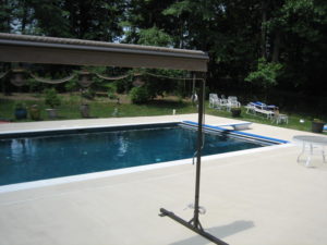 white Pool Deck Coatings
