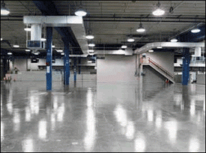 armorultra epoxy 100 solids kit applied to factory warehouse flooring - 2