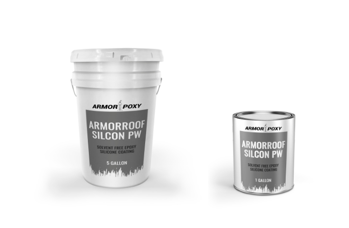ArmorRoof 2.5 Gal Pail With Rubber Granuels for Walking