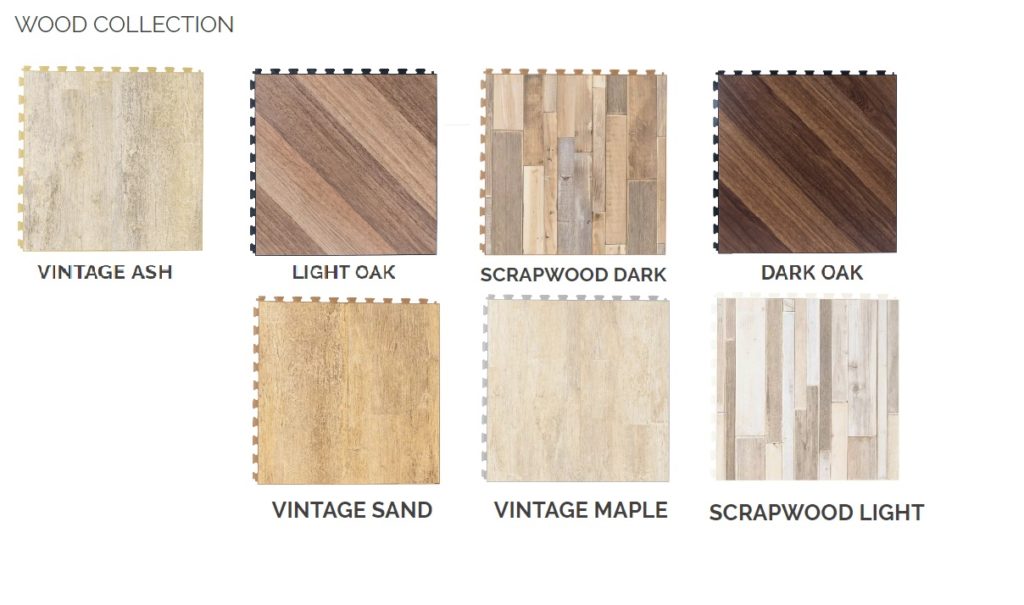 SupraTile Design Tile Wood Collection