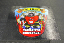 Thumbnail - custom logo example on supratile flooring for dix hill south house
