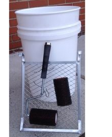RES-4KIT-2 ArmorPoxy Kit with white bucket, squeegee and grate