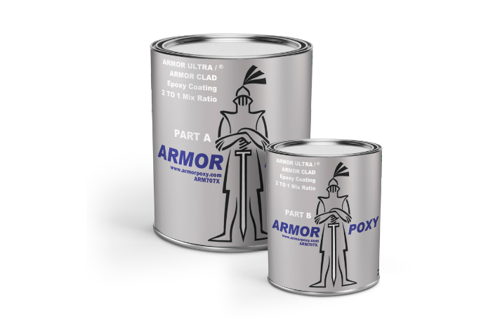 Armorultra ArmorTallic 300 Sq. Ft. Gal Metallic Epoxy Complete Floor Kit  100% Solids