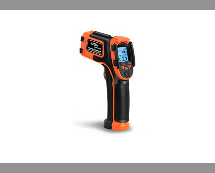 KIZEN LaserPro LP300 Infrared Thermometer gun- Handheld Heat Temperature  Gun